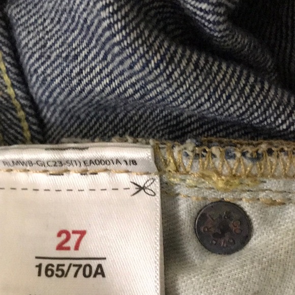 Authentic Super RARE Ralph Lauren Patchwork Jeans - Picture 6 of 8